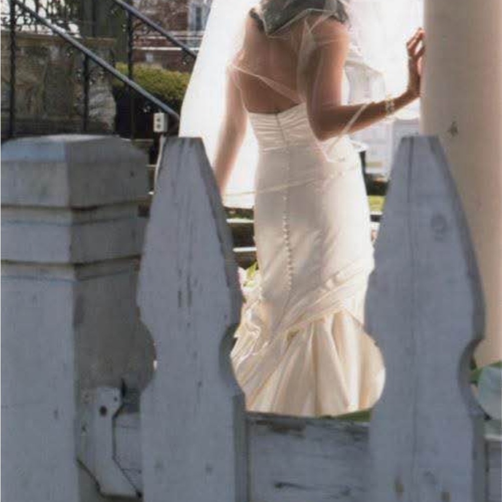Melissa sweet Strapless mermaid style wedding  Dress